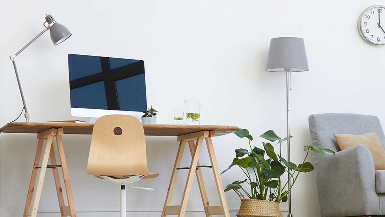 Workplace With Computer In The Room 3XCYUB8 Copy3